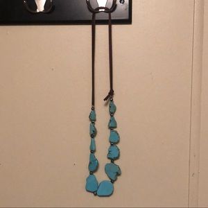 Slab necklace
